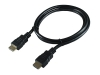 Кабель HDMI-HDMI, 1.0м, v1.4, 19M/19M, черный, Cablexpert CC-HDMI4-1M