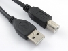 Кабель USB 2.0 Pro, AM/BM, 3м, экр., феррит, Gembird/Cablexpert CCF-USB2-AMBM-10