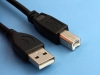 Кабель USB 2.0 Pro, AM/BM, 4.5м, экр., феррит, черный, Gembird/Cablexpert