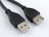 Кабель USB 2.0 Pro, AM/BF, 1.8м, экр., Gembird/Cablexpert CCP-USB2-AMAF-6
