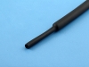 Трубка термоусадочная клеевая, 4.80 / 1.60 мм (3:1), черная, КВТ (цена за 1 метр