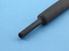 Трубка термоусадочная клеевая, 9.00 / 3.00 мм (3:1), черная, КВТ (цена за 1 метр