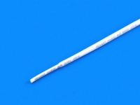 Трубка термоусаживаемая 1.50 / 0.75 мм, с подавлением горения, белая, Rexant 20-1501 (цена за 1 метр)