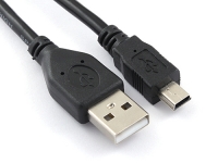 Кабель USB 2.0 Pro, AM/miniBM 5P, 1.8м, экран, черный, пакет, Gembird/Cablexpert CCP-USB2-AM5P-6
