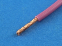 Провод ПВАМ 0.50мм2, фиолетовый, Беларускабель (цена за 1 метр)