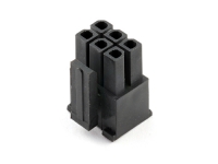 Колодка пластиковая MMF-2x03F (Micro-Fit), шаг 3.00мм, черный, HSM H4130-06PDB000R