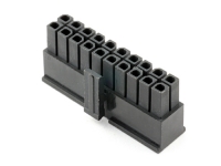 Колодка пластиковая MMF-2x10F (Micro-Fit), шаг 3.00мм, черный, HSM H4130-20PDB000R